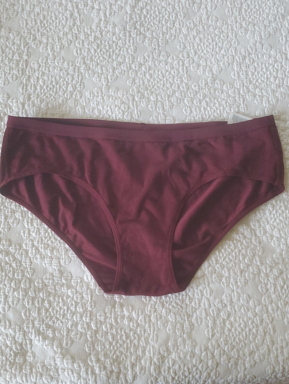 ICEBREAKER SIREN HIPKINI UNDERWEAR IN BURGUNDY /SZ:LARGE